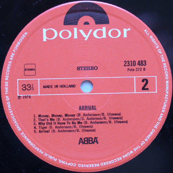 ABBA : Arrival (LP,Album)