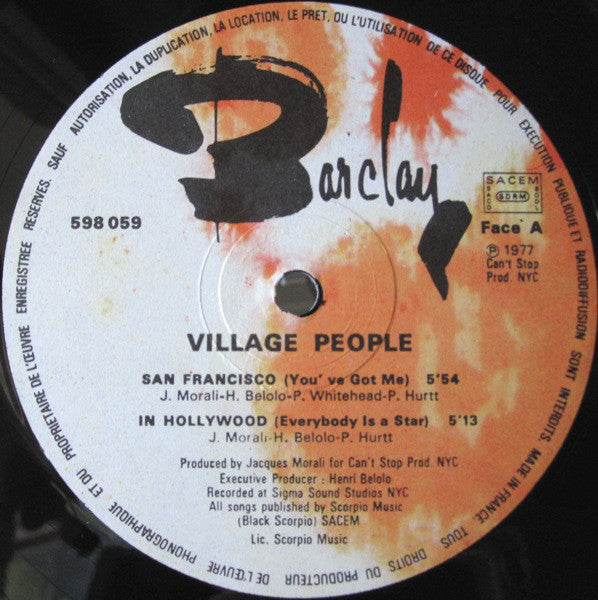 Village People : Village People (LP,Album)