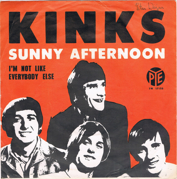 Kinks, The : Sunny Afternoon (7",Single,45 RPM)