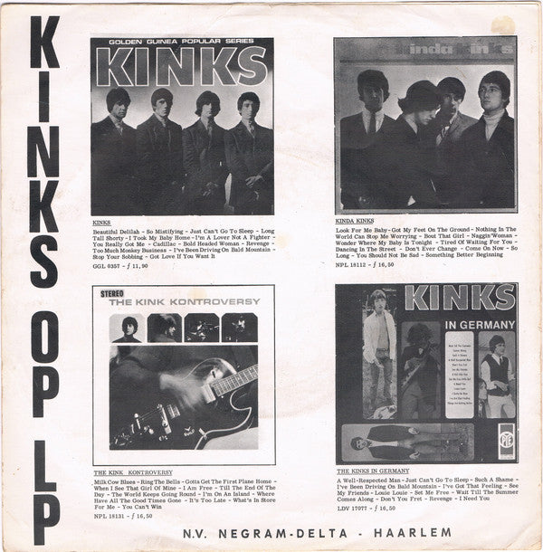 Kinks, The : Sunny Afternoon (7",Single,45 RPM)