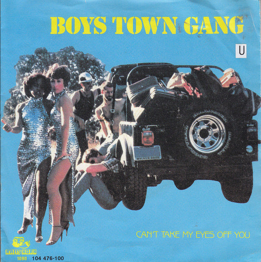 Boys Town Gang : Can't Take My Eyes Off You (7",Single,45 RPM)