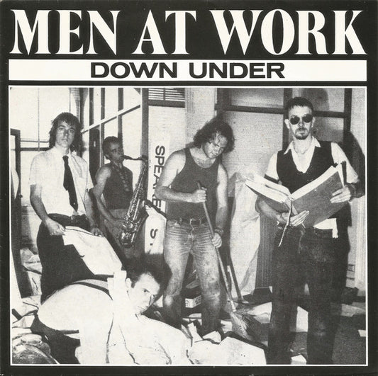 Men At Work : Down Under (7",45 RPM,Single,Stereo)