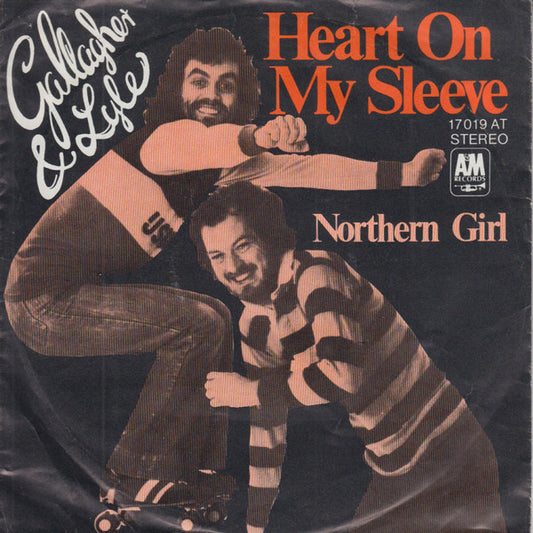 Gallagher & Lyle : Heart On My Sleeve (7",45 RPM,Single,Stereo)
