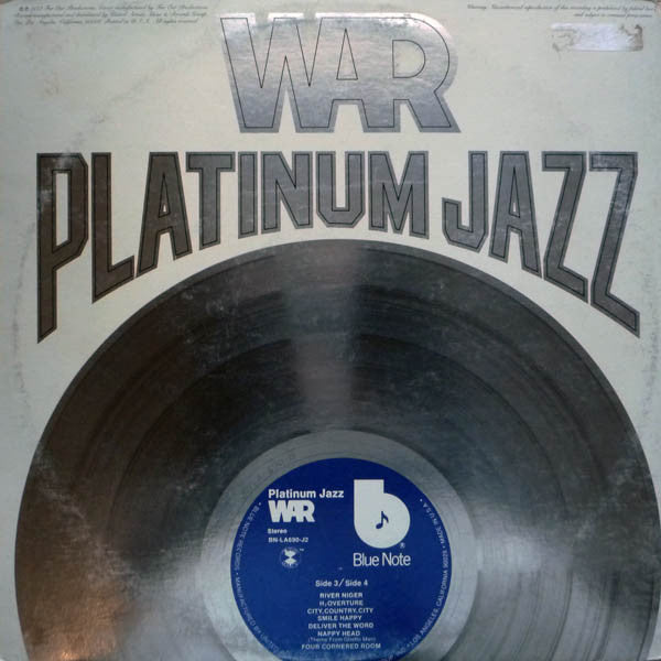 War : Platinum Jazz (LP,Compilation)