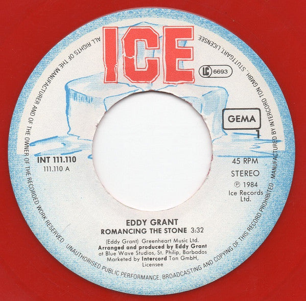 Eddy Grant : Romancing The Stone (7",45 RPM,Single)