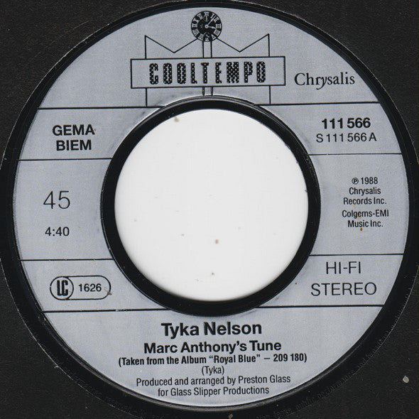 Tyka Nelson : Marc Anthony's Tune (7",Single,45 RPM)