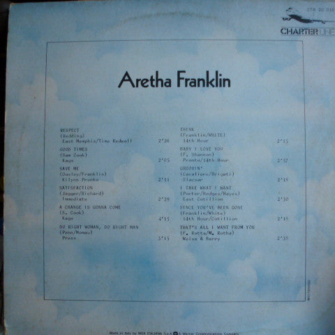 Aretha Franklin : Aretha Franklin (LP,Compilation,Reissue)
