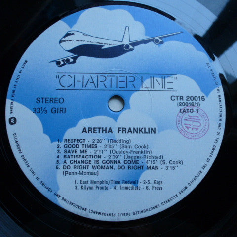 Aretha Franklin : Aretha Franklin (LP,Compilation,Reissue)