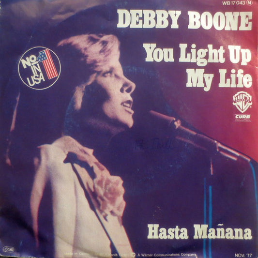 Debby Boone : You Light Up My Life (7",45 RPM,Single,Stereo)
