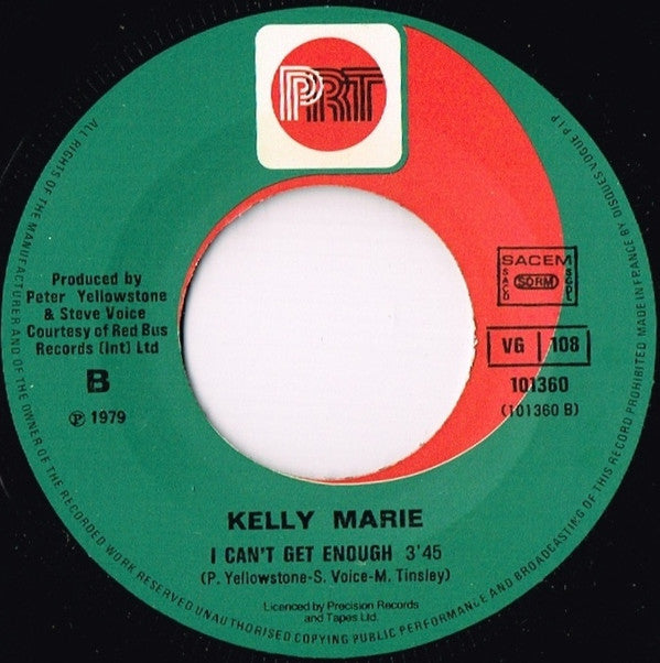 Kelly Marie : Feels Like I'm In Love (7",45 RPM,Single)