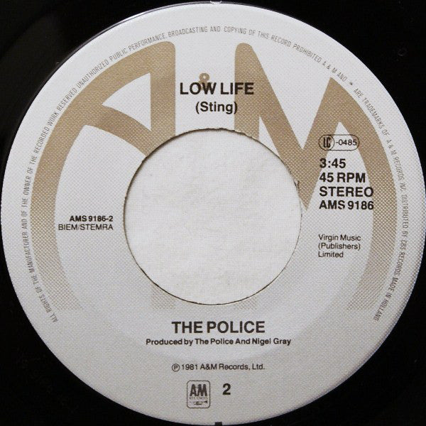 Police, The : Spirits In The Material World (7",45 RPM,Single)
