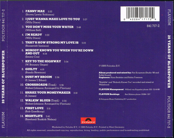 Flavium : 20 Years Of Blues Power (Album,Reissue)