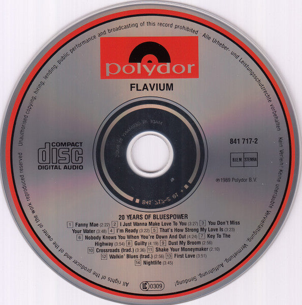 Flavium : 20 Years Of Blues Power (Album,Reissue)