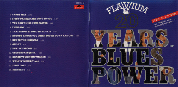 Flavium : 20 Years Of Blues Power (Album,Reissue)