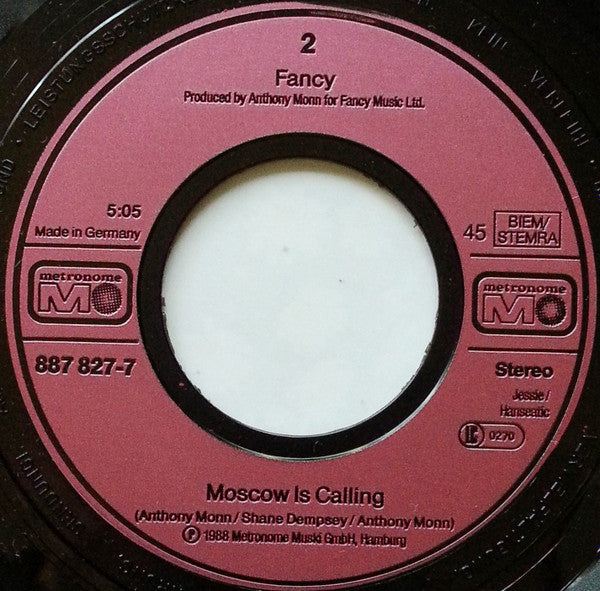 Fancy : Fools Cry (7",Single,45 RPM)
