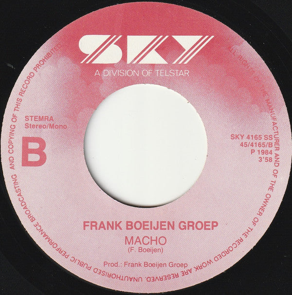 Frank Boeijen Groep : Kontakt (7",45 RPM,Single,Stereo)