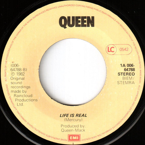 Queen : Body Language (7",45 RPM,Single,Stereo)