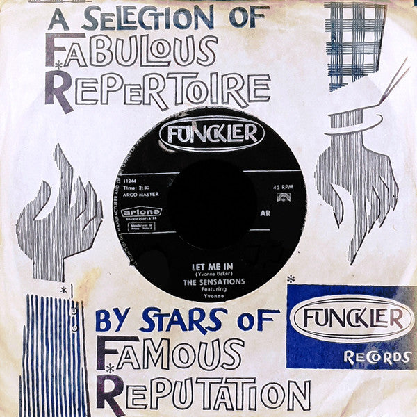 Sensations (2), The : Let Me In (Single,7",45 RPM)