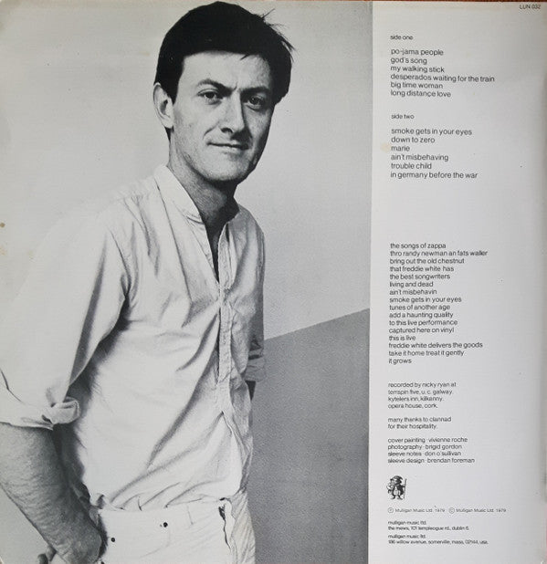 Freddie White : Recorded Live On Tour 1978 (LP,Album)