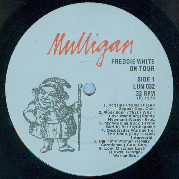 Freddie White : Recorded Live On Tour 1978 (LP,Album)