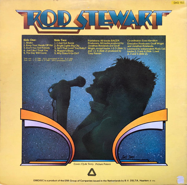 Rod Stewart : A Shot Of Rhythm And Blues (LP,Stereo,Compilation)
