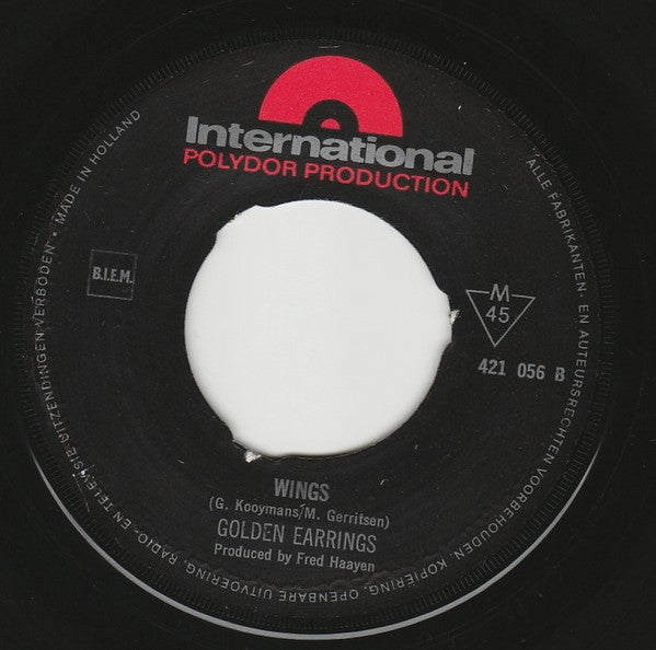 Golden Earring : Don't Run Too Far (7",45 RPM,Single,Mono)