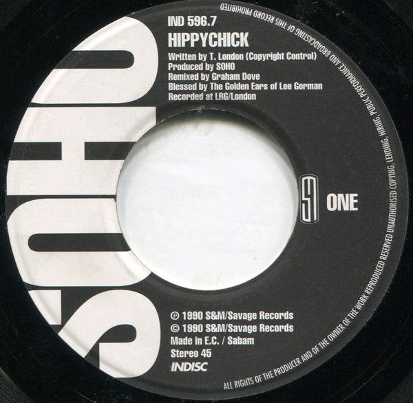 Soho (2) : Hippychick (7",45 RPM,Single)