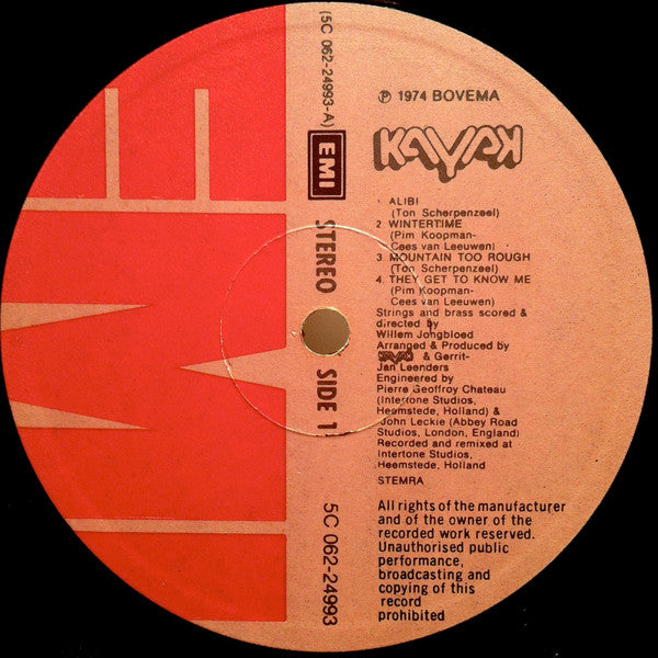 Kayak : Kayak (LP,Album)
