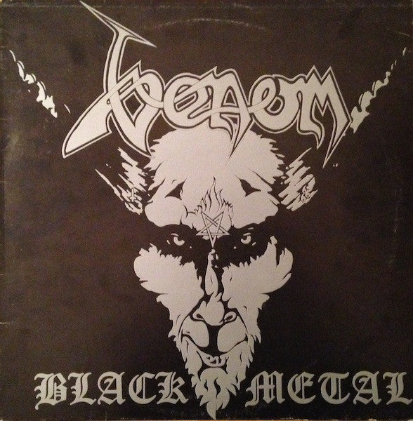 Venom (8) : Black Metal (LP,Album,Repress)