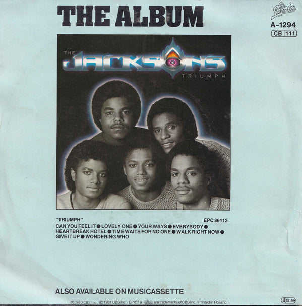 Jacksons, The : Walk Right Now (7",45 RPM,Single)