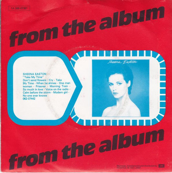 Sheena Easton : Morning Train (7",Single,45 RPM)