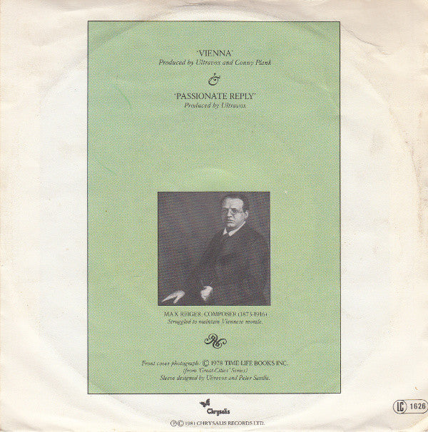 Ultravox : Vienna (7",45 RPM,Single,Stereo)