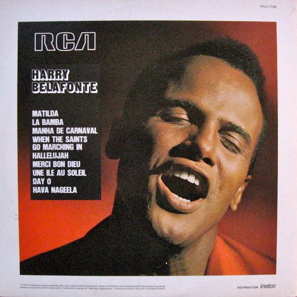 Harry Belafonte : The Best Of Harry Belafonte (LP,Compilation)