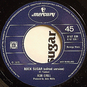 Rob Grill : Rock Sugar (7",45 RPM,Single)