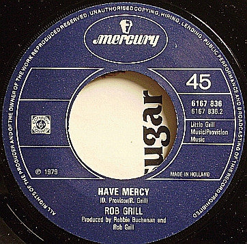 Rob Grill : Rock Sugar (7",45 RPM,Single)