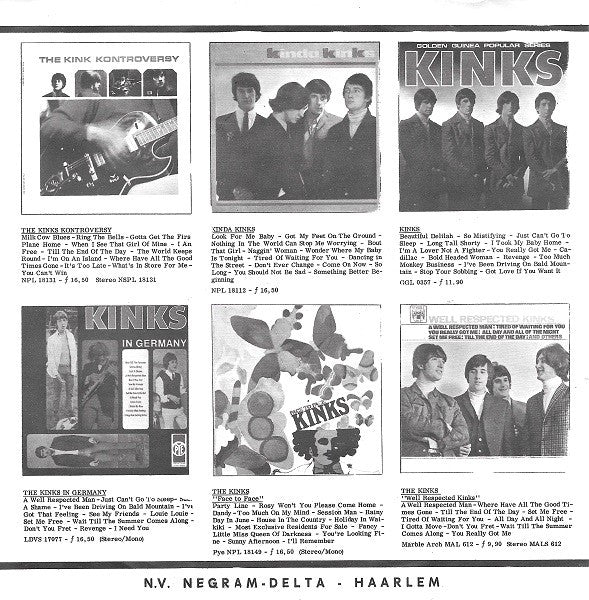 Kinks, The : Dead End Street (7",Single,45 RPM)