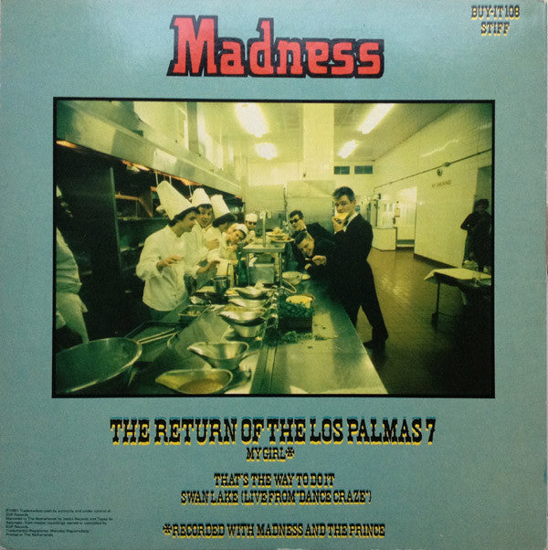 Madness : The Return Of The Los Palmas 7 (12",45 RPM)