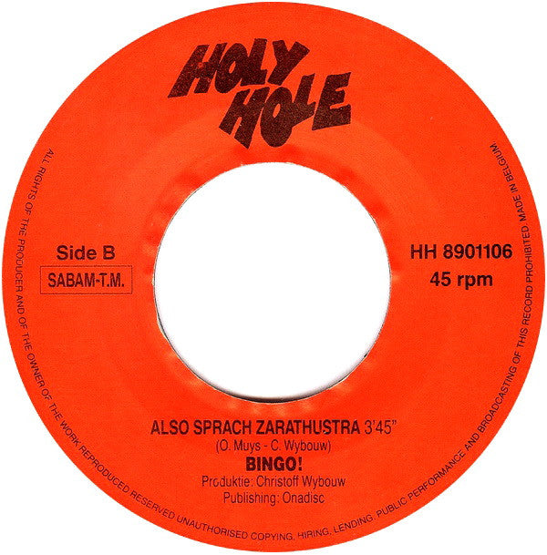 Bingo! Featuring Serge Gobin : Arabeat (7",45 RPM,Single)