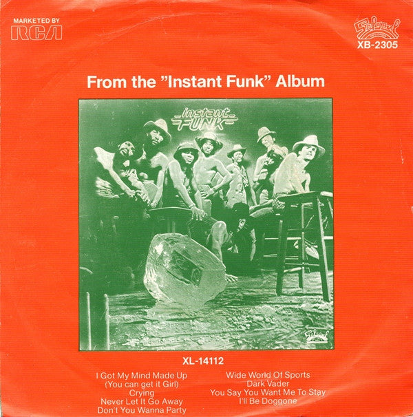 Instant Funk : I Got My Mind Made Up (You Can Get It Girl)  (7",45 RPM,Single)