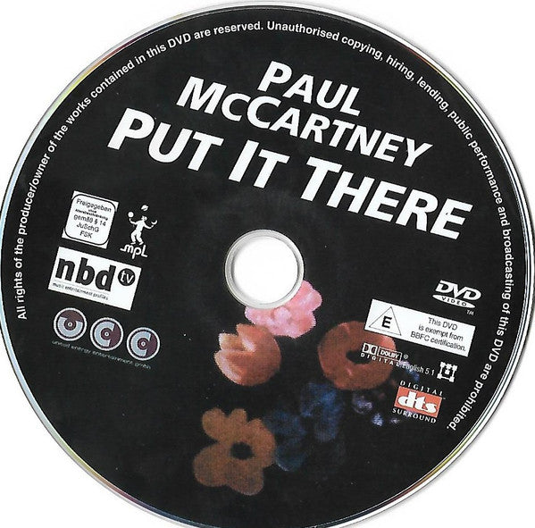 Paul McCartney : Put It There (DVD-Video,PAL)