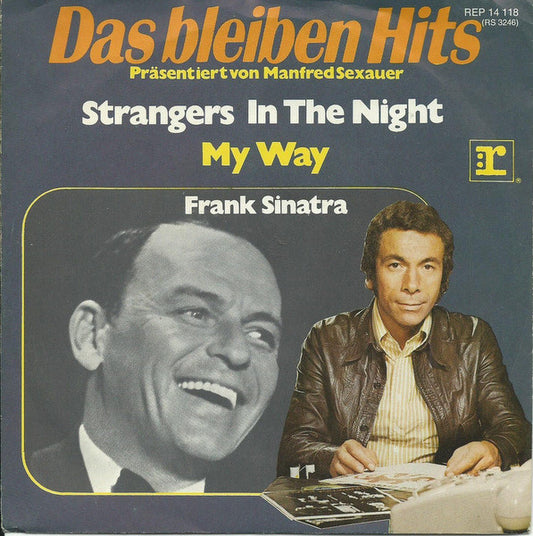 Frank Sinatra : Strangers In The Night / My Way (7",45 RPM,Single,Stereo)
