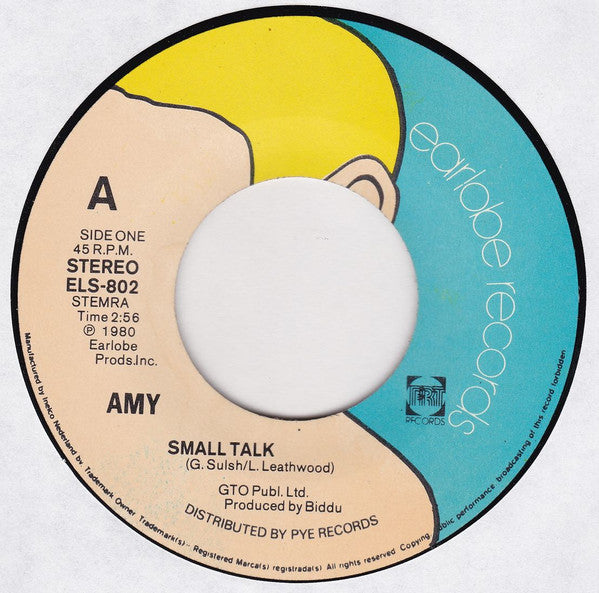 Amy (19) : Small Talk (7")