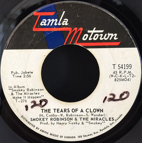 Miracles, The : The Tears Of A Clown (7",45 RPM,Single)