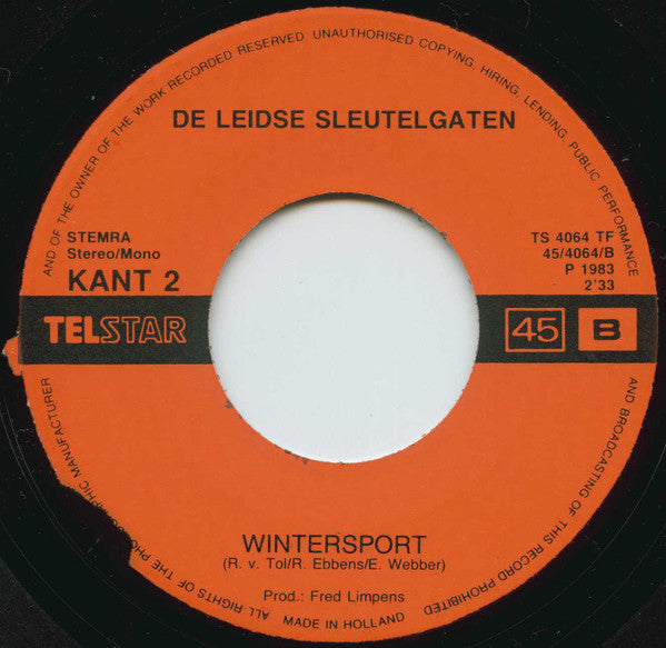 De Leidse Sleutelgaten : Allemaal Deuken (7",45 RPM,Single)