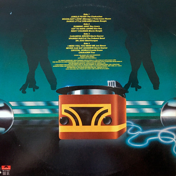 Various : Steppin' Out - Disco's Greatest Hits (LP,Compilation,Mixed)