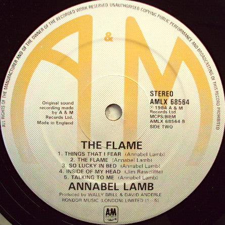 Annabel Lamb : The Flame (LP,Album)