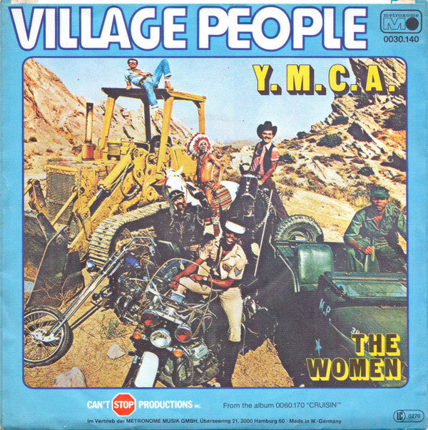 Village People : Y.M.C.A. (7",45 RPM,Single,Stereo)