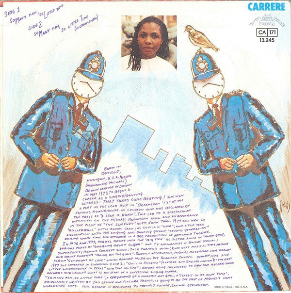 Miquel Brown : So Many Men, So Little Time (7",45 RPM,Single)