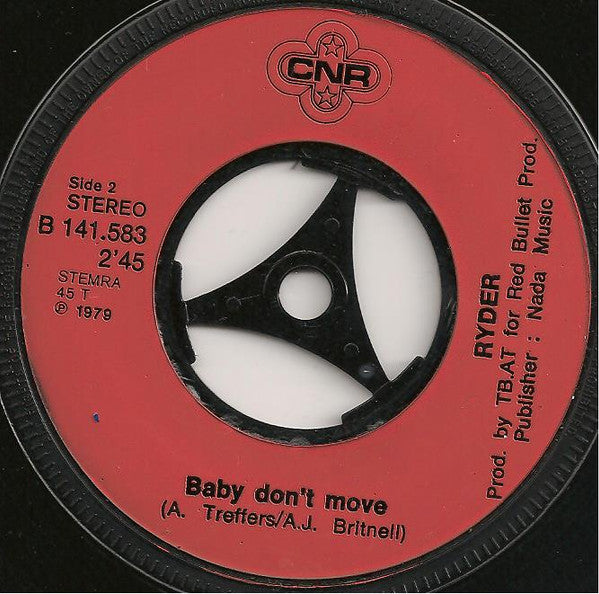 Ryder (14) : Tonight / Baby Don't Move (7",45 RPM,Single)