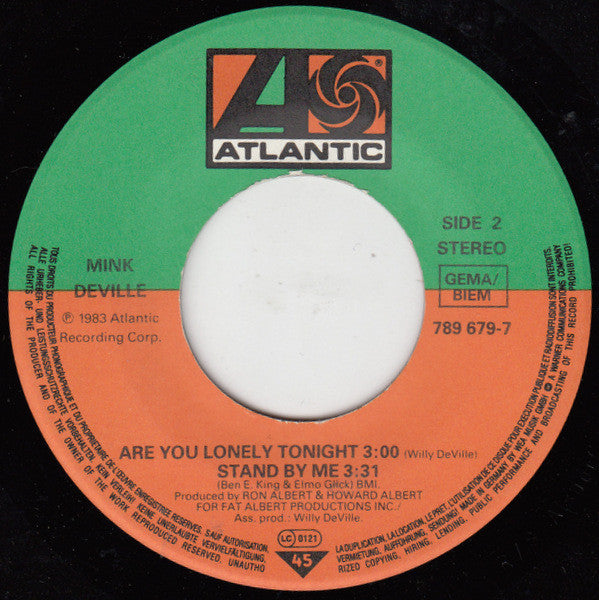 Mink DeVille : Demasiado Corazon (7",45 RPM,Single)